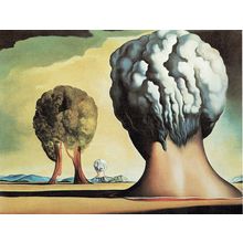 Salvador Dali - The three Sphinxes of Bikini 1947 Poster Canvas Movie Film Print