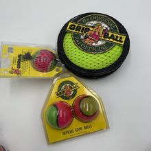 Vintage Grip Ball 1991 M.A.I. The Original And Official Gripball Sealed + 2 Ball