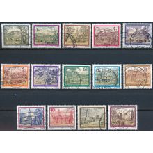 Abbeys & Monasteries: 14 Values - Austria 1984/91 - Used Hinged (A)