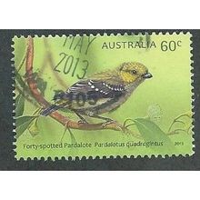 AUS 2013 60c ' BIRDS -PARADOTES' FINE USED (EBID36-569)