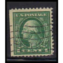 Used 498 1c George Washington Fine Plus BPS K3093