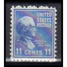 816 11c James Polk Fine MNH B0489