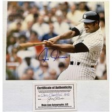 Chris Chambliss Signed Autographed Glossy 8x10 Photo New York Yankees