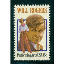 1801 15c Will Rogers Fine MNH MA0763