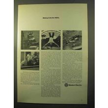 1970 Western Electric Ad - Making it Into the 1980's