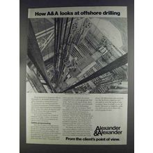 1980 Alexander & Alexander Ad - Offshore Drilling