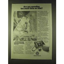 1979 Western Electric Ad - Too Much Time on Hold