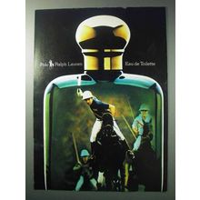 1986 Polo Ralph Lauren Cologne Ad - Eue de Toilette