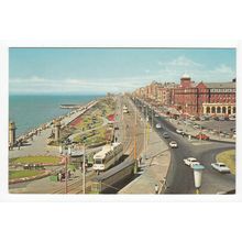North Promenade and Gynn Gardens Blackpool Postcard 18822