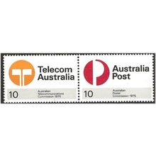 Australia 1975 Telecoms Australia Se-Tenant PAIR SG616-617| Unmounted Mint