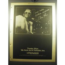 1975 Pioneer Electronics Advertisement - Elton John