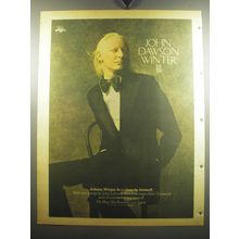 1975 Johnny Winter Album Advertisement
