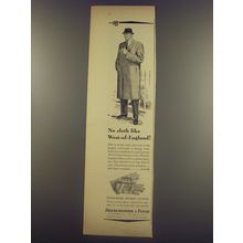 1956 Abercrombie & Fitch Fashion Ad - No cloth like west-of-England