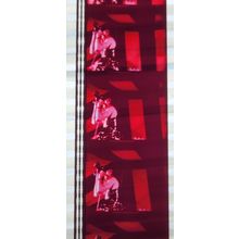 ALICE COOPER. Pk MTP - c071S . 1 STRIP OF 5 - 35MM FILM CELLS.