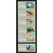 Great Britain Birds Post and Go 1st Class Large 6v FV£15.60 2011 MNH