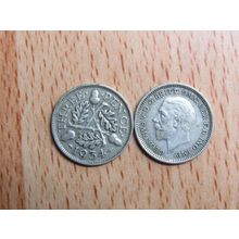GB 1934 George V Silver Threepence 3d Coin