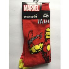 NEW Marvel Iron-Man Unisex Crew Socks Size 9-13