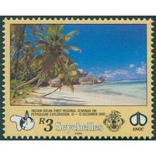 Seychelles 1990 3r Petroleum Exploration SG793 MNH