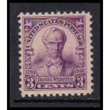 725 3c Daniel Webster Fine MNH K4672