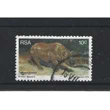 SouthAfrica.SG405 10c Black Rhinoceros.Fine Used.Sep25e
