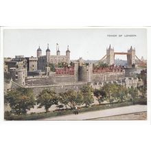 Tower of London Vintage Postcard 20854