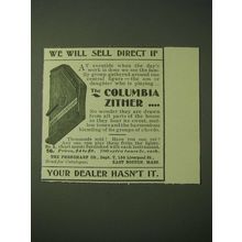1900 Phonoharp Co. Columbia Zither Ad - We will sell direct
