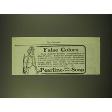 1902 Pearline Soap Ad - False colors