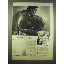 1946 United States Rubber Company Ad - Boss a Giant