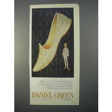 1966 Daniel Green Harem Slipper Shoe Ad