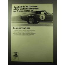 1969 Shell Super Shell Motor Oil Ad - All Protection