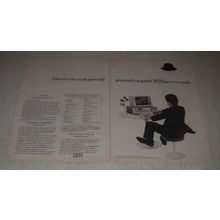 1985 IBM Personal Computer AT Ad - Discover the most powerful personal computer