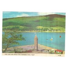 ARDNADAM POINT, HOLY LOCH, ARGYLL. used postcard 1978 'Hail Caledonia' #