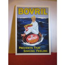 BOVRIL used advertising postcard 1993 pm #