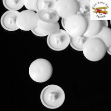 WHITE POZI SCREW COVER CAPS Bathroom Kitchen Plastic Cross Head Fixing Cover