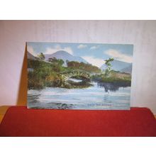 GOLD RILL BECK, PATTERDALE, ULLSWATER, CUMBRIA used antique postcard 1910 pm =