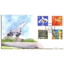 Concorde Benham Hand Painted Original Limited Edition of 50 FDC