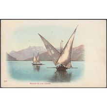 Barque du Lac Léman, c.1900-05 - CPA