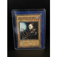 Dark King of the Abyss - LOB-020 - Common - 1st Edition Legend of Blue Eyes Whit