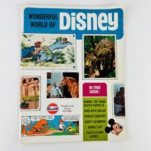Wonderful World of DISNEY Volume 1 No 1 1968 Walt Disney Promotional Magazine