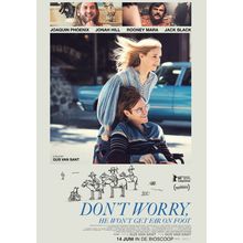 Don_t Worry, He Won_t Get Far on Foot (2018)_3 Movie Film Poster Canvas iconic d