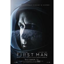 First Man (2018)_7 Movie Film Poster Canvas iconic design