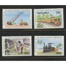 Nauru 307-310, 1985 Nauru Phosphate Corp., VF, MNH (NAU455)