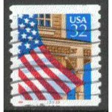 Used 2913 32c U.S. Flag Over Porch Fine CNS 33333 W1160