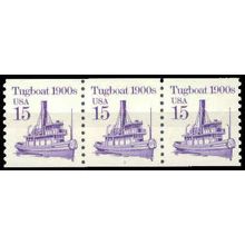 2260 15c Tugboat Fine MNH Dry Gum PNC 1/3 W1459