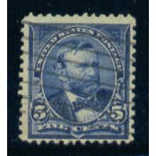 Used 281 5c Ulysses S. Grant Barely Clears M04996