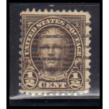 Used 653 1/2c Nathan Hale Average KA7345