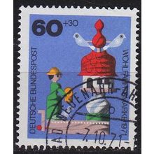 GERMANY BUND [1971] MiNr 0708 ( O/used )