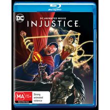 Injustice Blu-ray | DC Animated Movie | Region B