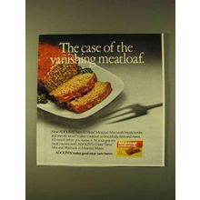 1979 Adolph's Firm & Moist Meatloaf Mix Ad - Vanishing