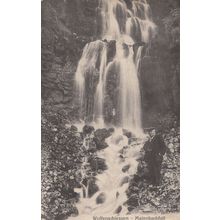 Wolfenschiessen Maienbachfall Swiss Elderly Man Waterfall Postcard